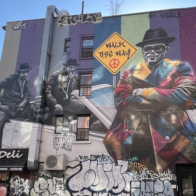 Run DMC Mural