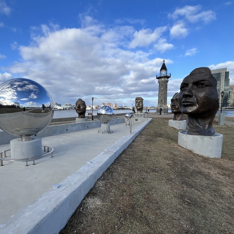 The Girl Puzzle Monument